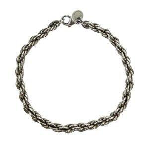TIFFANY Silver Charm Bracelet